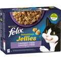 FELIX Sensations Jellies výber v ochutenom želé s jahňa/makrela/sleď/morka 12 x 85g