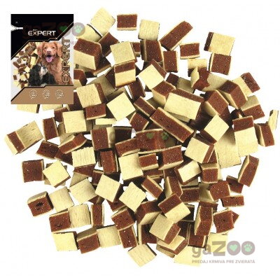 PET EXPERT Hovädzie mäso kocky 250g PET EXPERT Hovädzie mäso kocky 250g