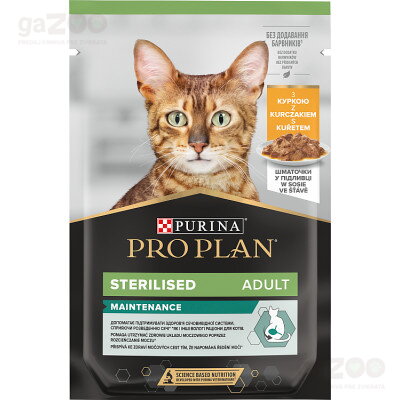 PURINA PRO PLAN Cat Adult Sterilized Kura kapsička 26x85g