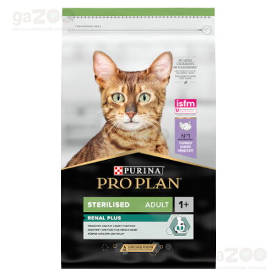 PURINA PRO PLAN Cat adult Sterilised Renal PLUS morka 10kg