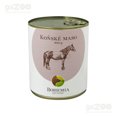 BOHEMIA Konské mäso vo vlastnej šťave 800g