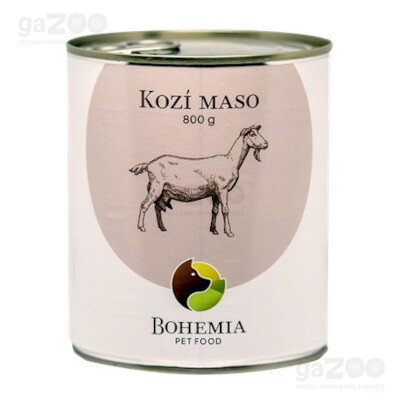 BOHEMIA Kozie mäso vo vlastnej šťave 800g