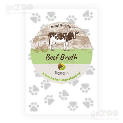 BOHEMIA Wild Beef Broth 100ml