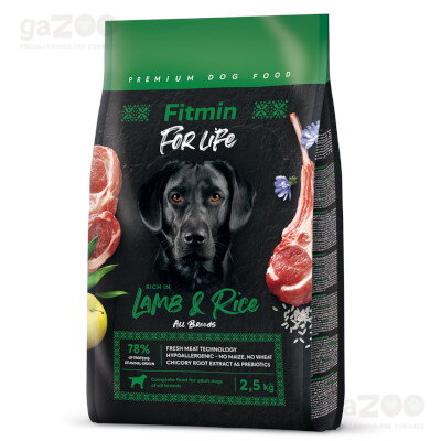 FITMIN dog For Life Lamb & Rice 2,5kg