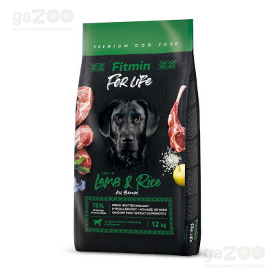 FITMIN dog For Life Lamb & Rice 12kg