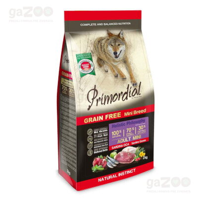 PRIMORDIAL Mini Adult Sardine & Goose 6kg