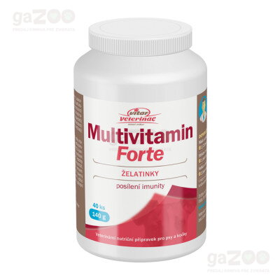  VÝPREDAJ  VITAR Veterinae Multivitamin Forte 40ks EXP 09/2024