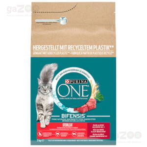 PURINA ONE Sterilcat bohaté na hovädzie 3kg