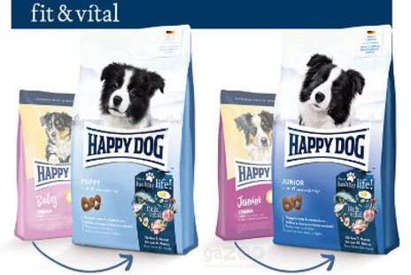 Nové Happy Dog YOUNG fit & vital